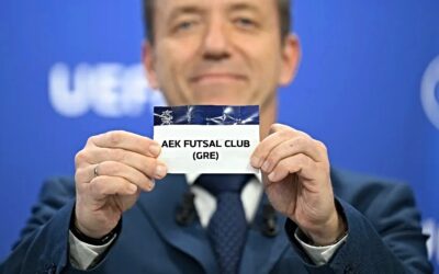 Futsal: Η πανίσχυρη Σπόρτινγκ αντίπαλος της ΑΕΚ για τους “16” του Champions League
