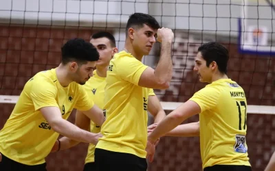 Πέρασε με 3-1 σετ και από το Αίγιο η ΑΕΚ