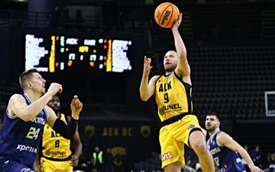 BCL – Φάση των “16”: Η ΑΕΚ είχε Λεκαβίτσιους και νίκησε την Καρδίτσα 88-73